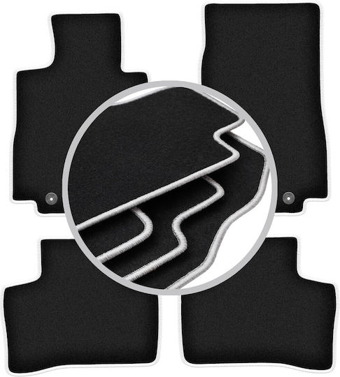 Carlux Silver Car Mats Mercedes-Benz EQC N293 SUV 2019