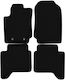 Basic Black Velvet Floor Mats Ford Ranger Raptor Pickup 2019