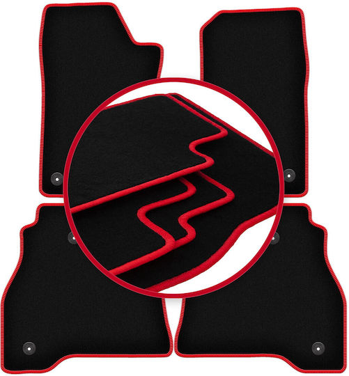 Carlux-red Car Floor Mats Jeep Gladiator 0 2019