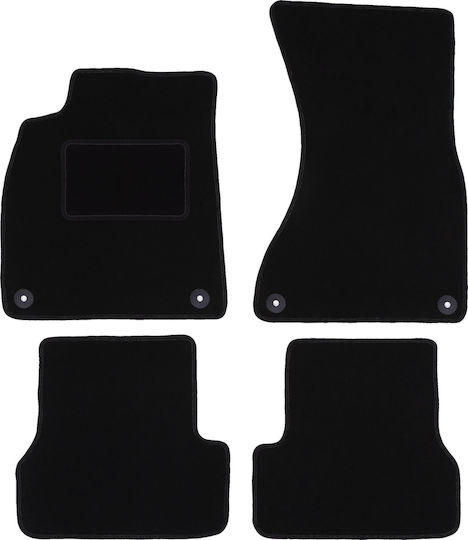 Black Velvet Floor Mats Audi A7 Coupe Sportback 2011