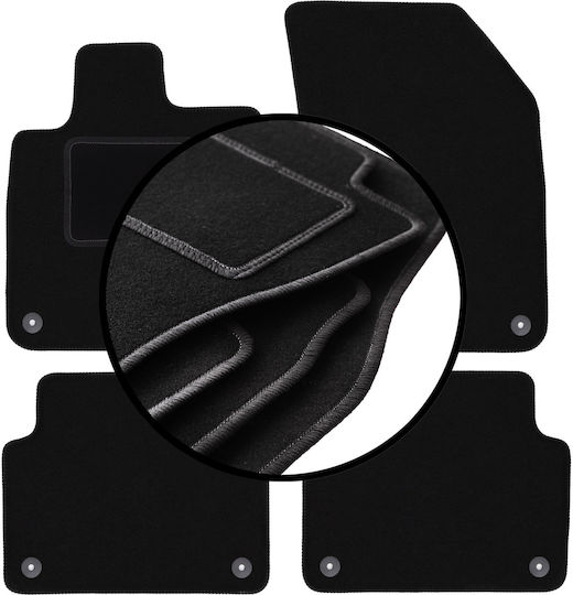 Velour Carpet Mats Set Volvo V60 Ii Estate 2018