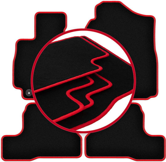 Carlux-red Car Mats Suzuki Jimny Ii Off-road 2018
