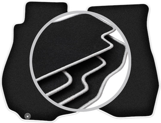 Carlux-Silber Autoteppiche Nissan 350z Coupe 2003-2009