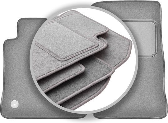Gray Car Mats Chevrolet Camaro Vi Coupe 2015-2020