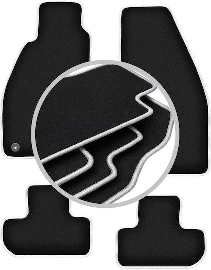 Carlux-silver Car Mats Alfa Romeo Spider Coupe Cabrio 1995-2005