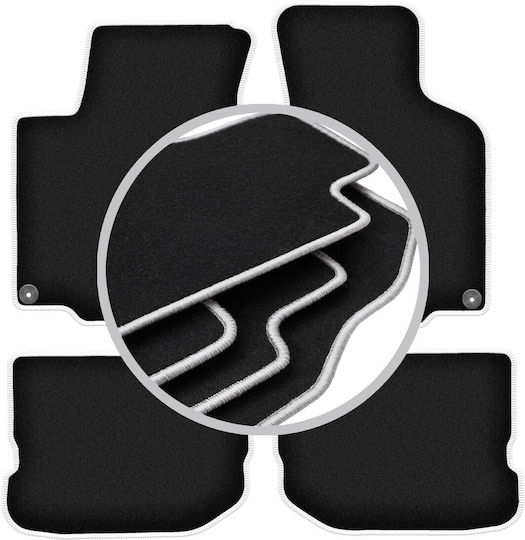 Carlux Silver Car Mats Volkswagen New Beetle Coupe Cabrio 1997-2020