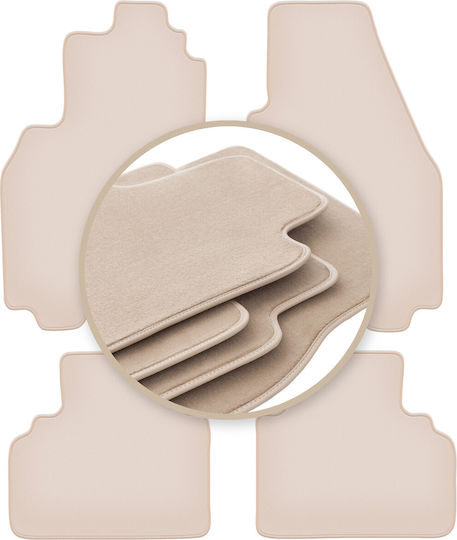 Premium Beige Fußmatten Ford Cougar Coupe 1998-2004