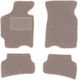 Beige Velvet Floor Mats Ford Probe Mk1 Coupe 1988-1992