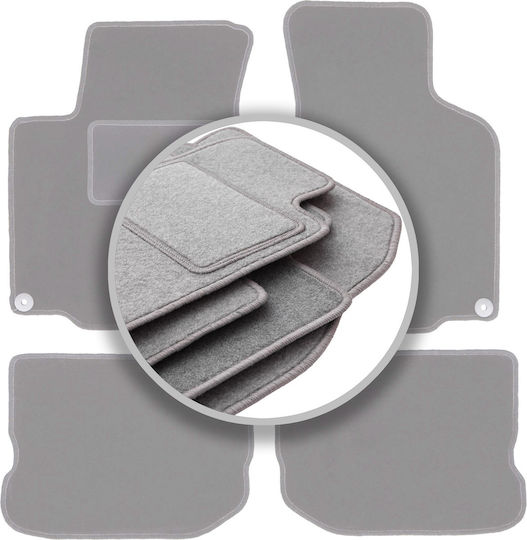Gray Car Mats Volkswagen New Beetle Coupe Convertible 1997-2020