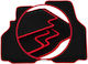 Carlux-red Car Mats Porsche Boxster Type 986 Coupe Convertible 1997-2004
