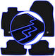 Carlux-blue Car Mats Subaru Brz Coupe 2011