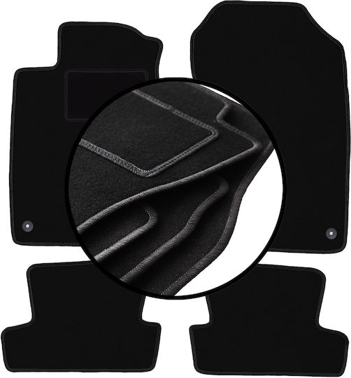 Velour Carpet Car Mats Set Honda CR-Z Coupe 2010-2016