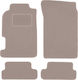 Beige Velvet Floor Mats Honda Prelude Iv Coupe 1991-1996