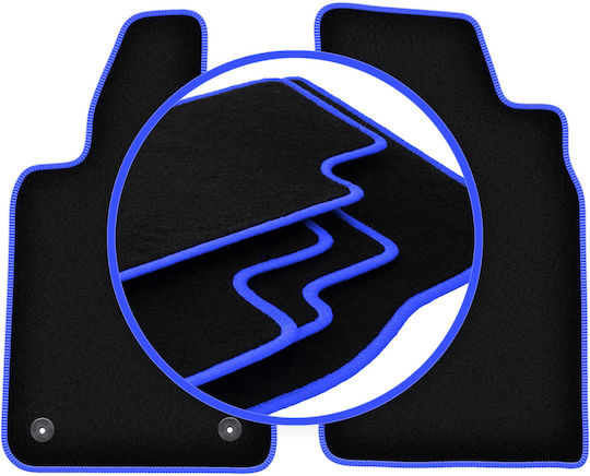 Carlux-blue Car Mats Fiat Barchetta Coupe Cabrio 1995-2005