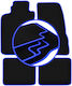 Carlux-blue Car Mats Toyota Celica Vi Coupe 1993-2000