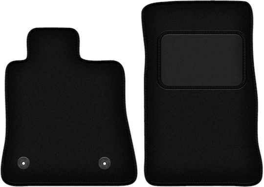 Black Velvet Floor Mats Chevrolet Camaro Vi Coupe 2015-2020