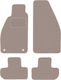 Beige Velvet Floor Mats Alfa Romeo Spider Coupe Cabrio 1995-2005