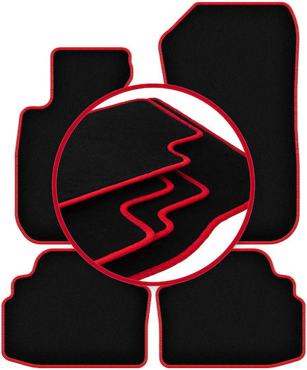 Carlux-red Car Floor Mats Bmw 3 E92 Xdrive Coupe 2004-2011