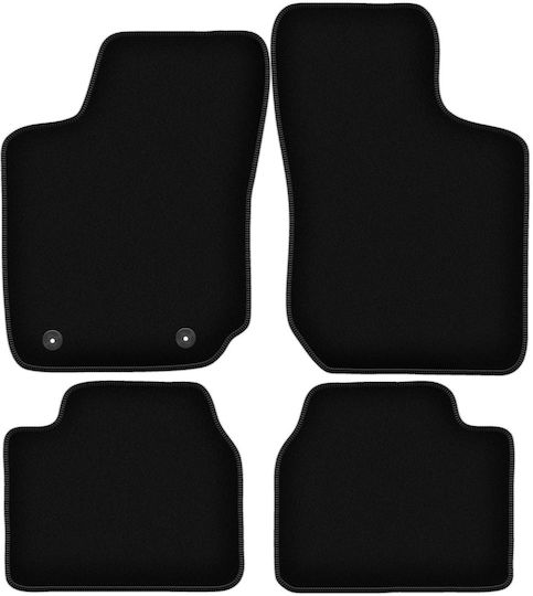 Basic Black Velvet Floor Mats Opel Tigra A Coupe 1994-2002
