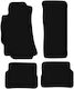 Schwarze Samt-Fußmatten Basic für Mazda RX-8 Coupe 2003-2012