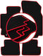 Carlux-red Car Mats Peugeot 406 Coupe 1995-2004
