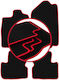 Carlux-red Car Mats Opel Calibra Coupe 1989-1997