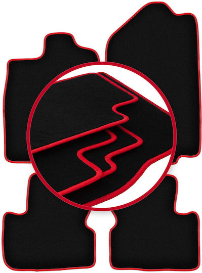 Carlux-red Car Mats Opel Calibra Coupe 1989-1997