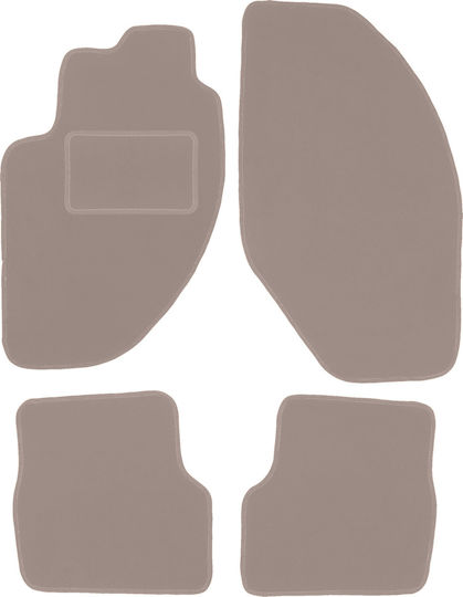 Beige Velvet Floor Mats Lancia Kappa Sedan 1994-2002