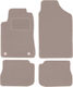 Beige Velvet Floor Mats Peugeot 605 Sedan 1989-1999