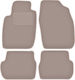 Beige Velvet Car Mats Toyota Starlet P9 Hatchback 1996-1999