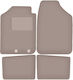 Beige Velvet Floor Mats Dacia Spring Hatchback 2021