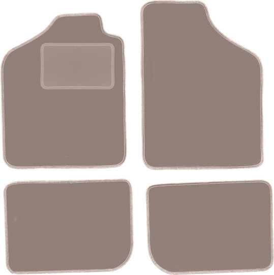 Beige Velvet Floor Mats Fiat Uno Hatchback 1983-2001