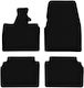 Basic Black Velvet Car Mats Bmw I3 L01 Hatchback 2013