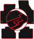 Carlux-red Car Mats Jeep Cherokee Kl Suv 2013