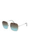 Esprit Women's Sunglasses with Silver Metal Frame and Silver Gradient Mirror Lens ET39183 547
