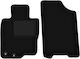 Black Velvet Floor Mats Nissan Navara Iv Pickup 2014