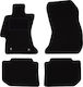Black Velvet Car Mats Subaru Levorg Estate 2014