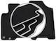 Carlux Silver Car Mats for Nissan Navara and Iv Pickup 2014