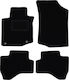 Black Velvet Floor Mats Peugeot 108 Hatchback 2014