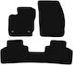 Basic Black Velvet Floor Mats Ford Tourneo Courier Kombivan 2014