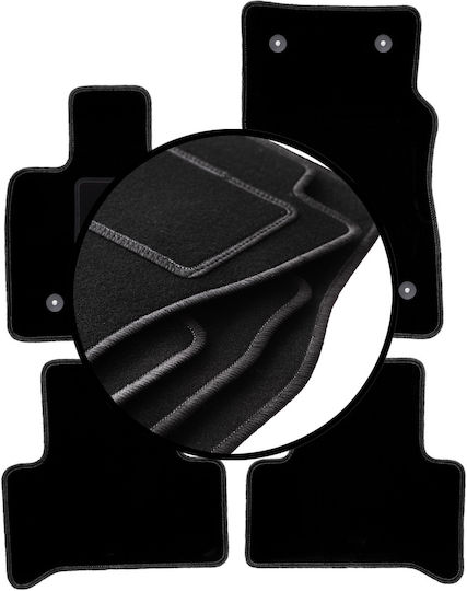 Velour Mats Set Alfa Romeo Stelvio 2x4 2wd Suv 2016