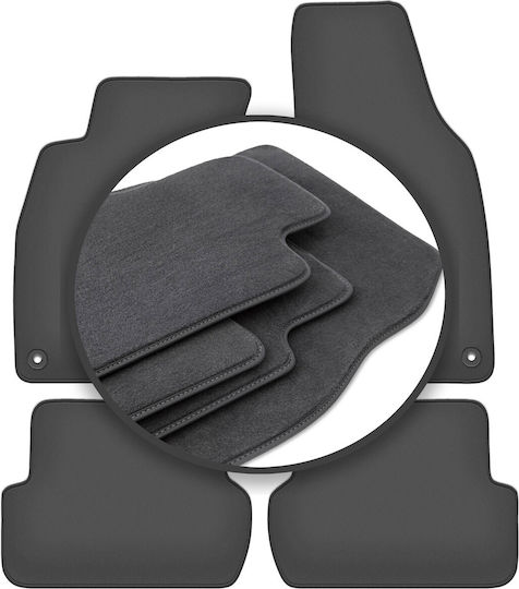 Premium Car Mats Alfa Romeo Stelvio Set Front and Back 2 Pieces 2WD SUV 2016