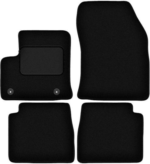 Black Velvet Floor Mats Citroen E-c4 Hatchback 2021