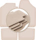 Premium Beige Floor Mats Dacia Spring Hatchback 2021