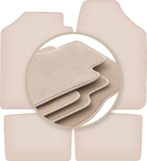 Premium Beige Floor Mats Dacia Spring Hatchback 2021
