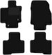 Black Velvet Car Mats for Toyota Highlander IV SUV 2021
