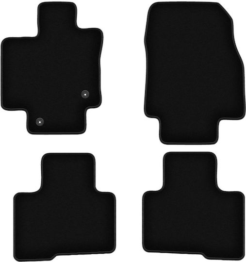 Basic Black Velvet Floor Mats Toyota Highlander Iv Suv 2021