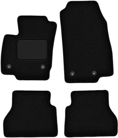 Black Velvet Floor Mats Ford B-max Minivan 2012-2017