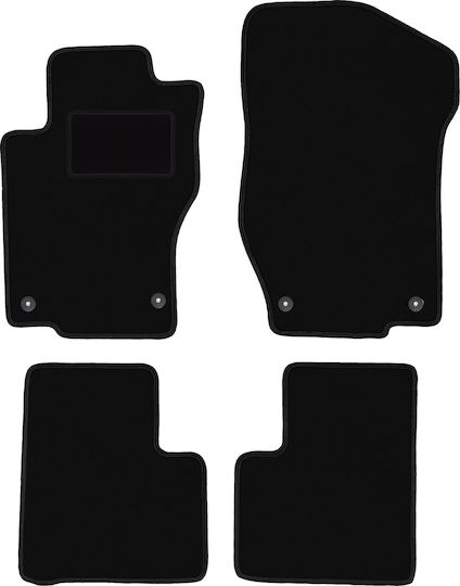Black Velvet Floor Mats Mercedes Ml W164 Suv 2005-2011