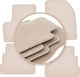 Premium Beige Floor Mats Ford Escape Mk3 Suv 2012